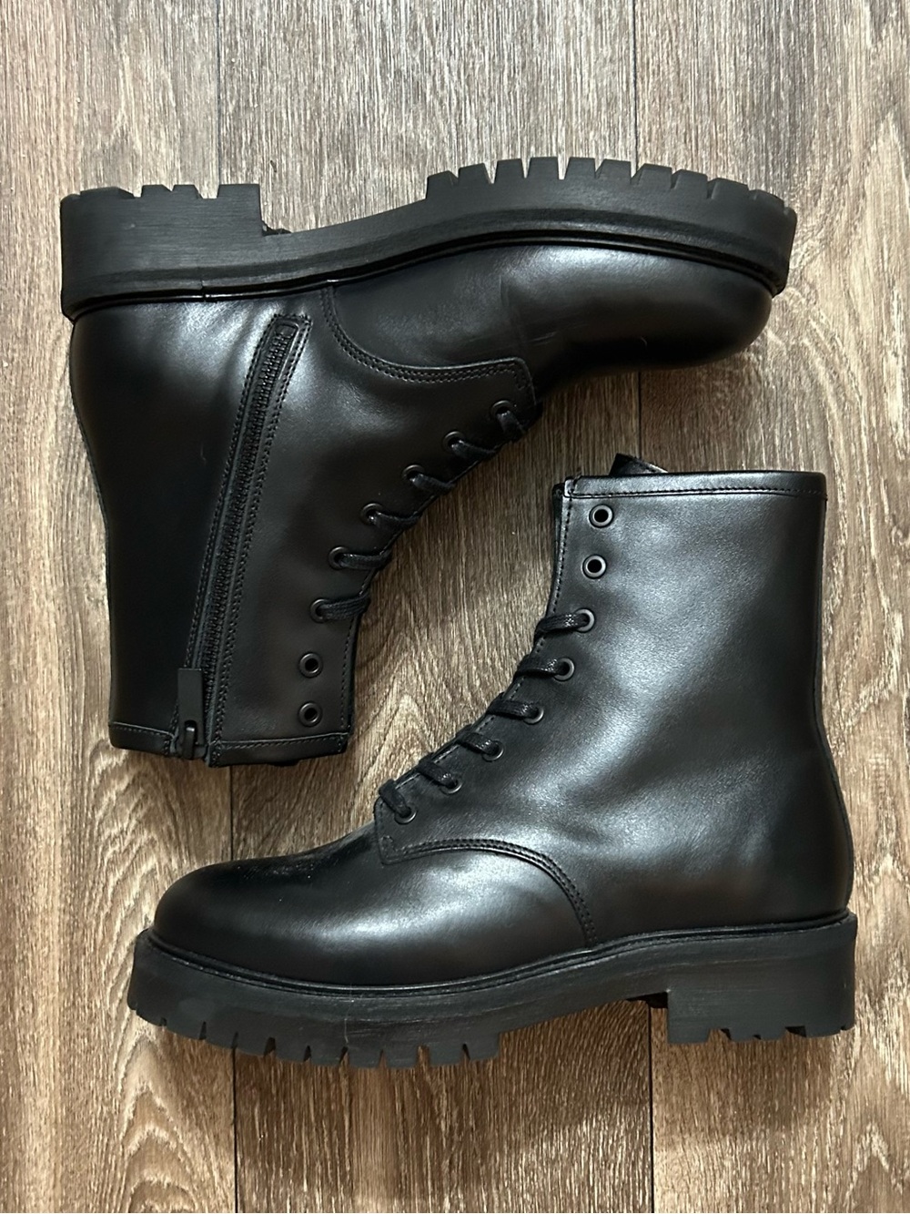 Thursday Boot Company Black Combat Boots Size 8